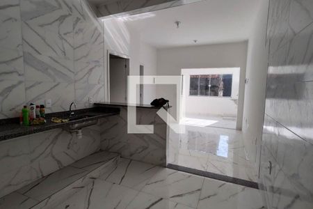 Cozinha de casa para alugar com 1 quarto, 60m² em Parque Centenario, Duque de Caxias