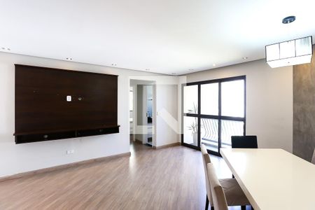 sala  de apartamento à venda com 2 quartos, 73m² em Chácara Agrindus, Taboão da Serra