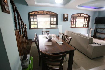 Sala de Jantar de casa de condomínio à venda com 5 quartos, 226m² em Taquara, Rio de Janeiro