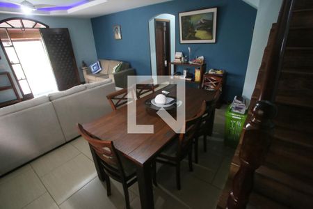Sala de Jantar de casa de condomínio à venda com 5 quartos, 226m² em Taquara, Rio de Janeiro