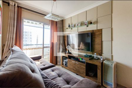 Sala de apartamento para alugar com 3 quartos, 78m² em Vila Amélia, São Paulo