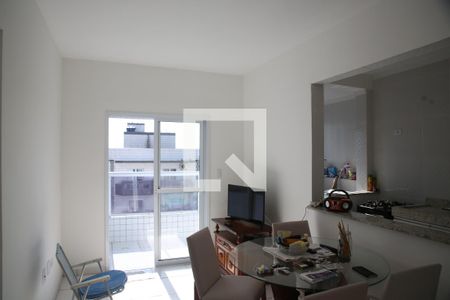 Sala de apartamento para alugar com 1 quarto, 50m² em Caiçara, Praia Grande