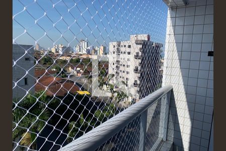 Varanda da Sala de apartamento para alugar com 1 quarto, 50m² em Caiçara, Praia Grande