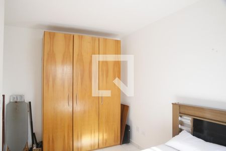 Quarto suite  de apartamento para alugar com 1 quarto, 50m² em Caiçara, Praia Grande