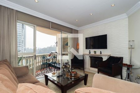 Sala de apartamento à venda com 3 quartos, 117m² em Vila Andrade, São Paulo