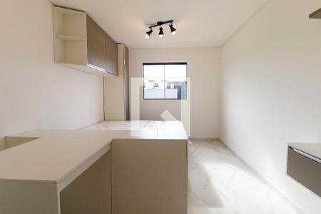 Cozinha de apartamento para alugar com 1 quarto, 32m² em Uberaba, Curitiba