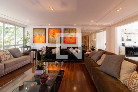 Sala de apartamento à venda com 3 quartos, 200m² em Cerqueira César, São Paulo