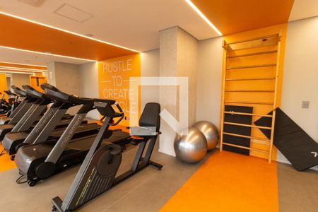 Studio para alugar com 37m², 1 quarto e 1 vagaÁrea comum - Academia