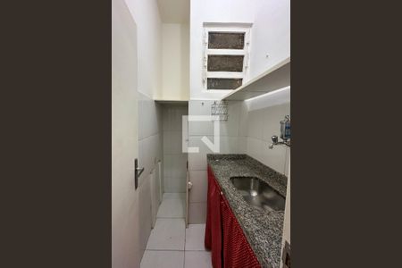Cozinha de apartamento para alugar com 1 quarto, 25m² em Copacabana, Rio de Janeiro