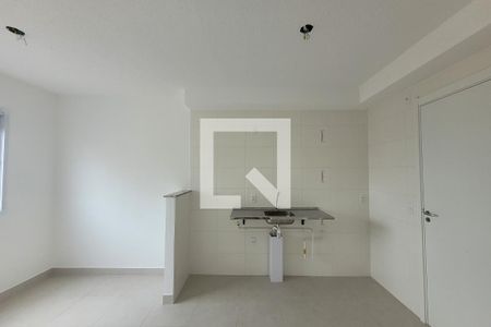 Studio para alugar com 36m², 2 quartos e sem vaga Studio para alugar com 36m², 2 quartos e sem vagaCozinha e Área de Serviço