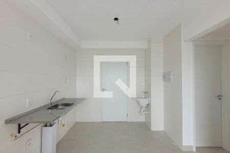 Studio para alugar com 36m², 2 quartos e sem vaga Studio para alugar com 36m², 2 quartos e sem vagaCozinha e Área de Serviço
