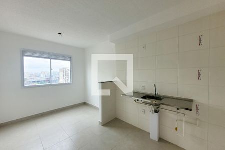 Studio para alugar com 36m², 2 quartos e sem vaga Studio para alugar com 36m², 2 quartos e sem vagaCozinha e Área de Serviço