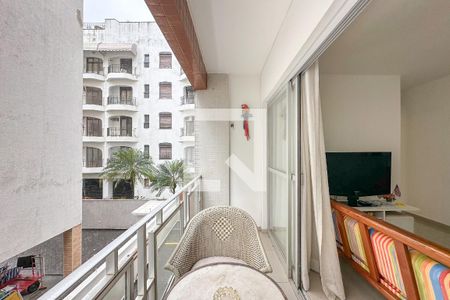 Varanda de apartamento para alugar com 2 quartos, 70m² em Jardim Belmar, Guarujá