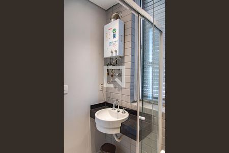 Banheiro da suíte 1 de apartamento à venda com 2 quartos, 45m² em Brás, São Paulo