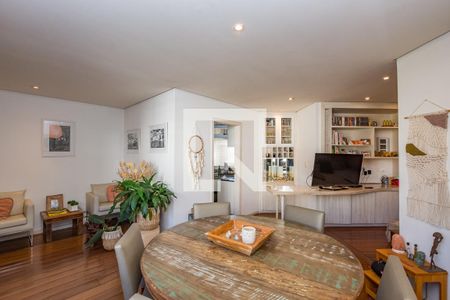 Sala de apartamento para alugar com 2 quartos, 107m² em Buritis, Belo Horizonte