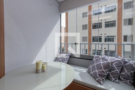 Varanda de apartamento para alugar com 1 quarto, 20m² em Jardim das Acácias, São Paulo