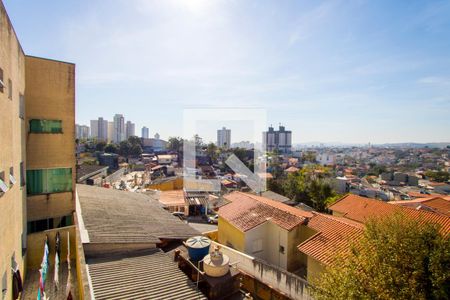 Vista da varanda de apartamento para alugar com 3 quartos, 75m² em Vila Eldízia, Santo André