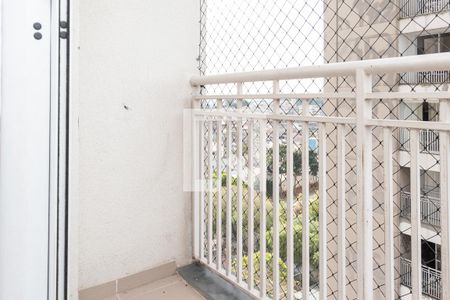 Varanda da Sala de apartamento à venda com 2 quartos, 46m² em Ponte Grande, Guarulhos