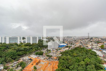 Vista da Sala/Cozinha de apartamento para alugar com 1 quarto, 27m² em Jardim Mirante, São Paulo
