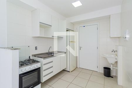 Sala/Cozinha de apartamento para alugar com 1 quarto, 27m² em Jardim Mirante, São Paulo