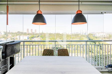 Varanda de apartamento à venda com 1 quarto, 53m² em Santo Amaro, São Paulo