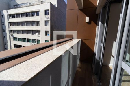 Varanda de apartamento à venda com 1 quarto, 70m² em Centro, Rio de Janeiro