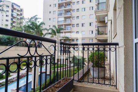 Varanda de apartamento à venda com 2 quartos, 55m² em Vila Paulista, São Paulo