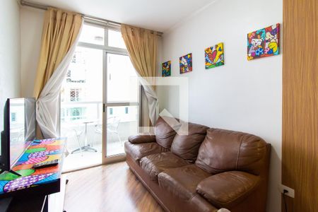 Sala de apartamento à venda com 3 quartos, 75m² em Tatuapé, São Paulo