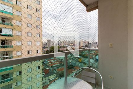 Varanda da Sala de apartamento para alugar com 3 quartos, 75m² em Tatuapé, São Paulo