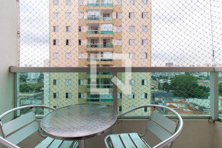 Varanda da Sala de apartamento à venda com 3 quartos, 75m² em Tatuapé, São Paulo