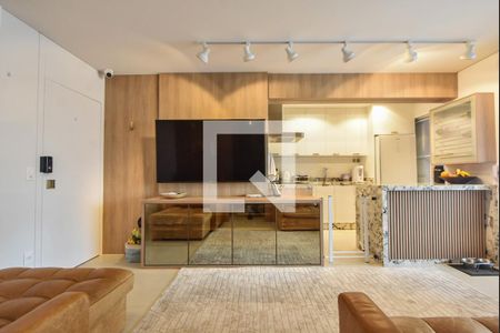 Sala de apartamento para alugar com 2 quartos, 73m² em Cidade Monções, São Paulo