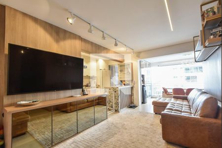 Sala de apartamento para alugar com 2 quartos, 73m² em Cidade Monções, São Paulo