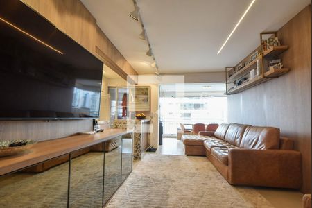 Sala de apartamento para alugar com 2 quartos, 73m² em Cidade Monções, São Paulo