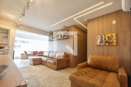 Sala de apartamento para alugar com 2 quartos, 73m² em Cidade Monções, São Paulo