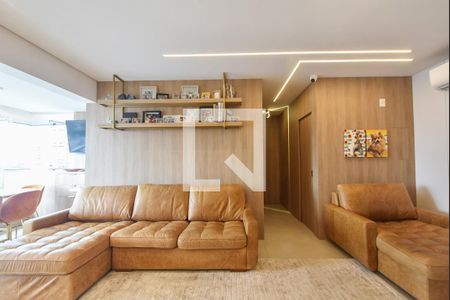 Sala de apartamento para alugar com 2 quartos, 73m² em Cidade Monções, São Paulo