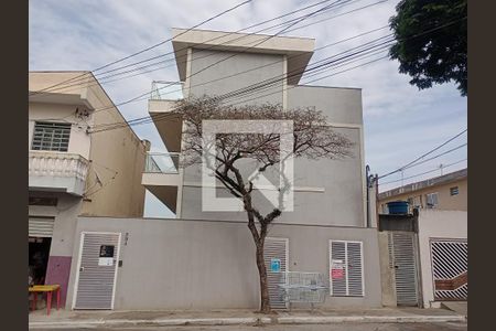 Fachada do Prédio de apartamento para alugar com 1 quarto, 35m² em Vila Guilhermina, São Paulo