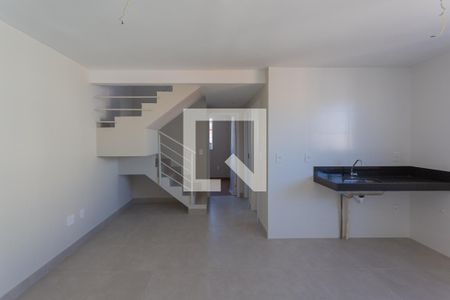 Sala/Cozinha de apartamento à venda com 3 quartos, 85m² em Ipiranga, Belo Horizonte