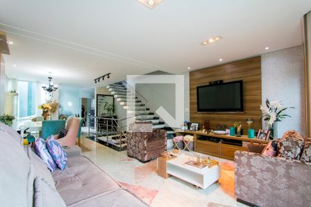 Sala de casa à venda com 3 quartos, 200m² em Paraíso, Santo André