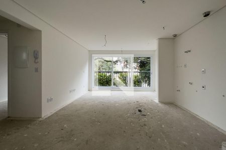 Sala/Cozinha de apartamento à venda com 2 quartos, 6332m² em Menino Deus, Porto Alegre