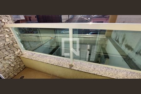 Varanda  de apartamento para alugar com 2 quartos, 64m² em Vila Gilda, Santo André