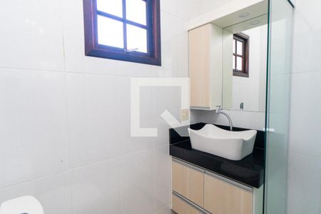 Banheiro de casa de condomínio para alugar com 3 quartos, 174m² em Vila Campestre, São Paulo