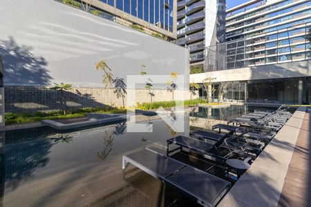 Studio para alugar com 45m², 1 quarto e 1 vaga Studio para alugar com 45m², 1 quarto e 1 vagaÁrea comum do prédio