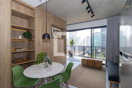 Studio para alugar com 45m², 1 quarto e 1 vaga Studio para alugar com 45m², 1 quarto e 1 vagaSala