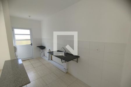 Cozinha de apartamento para alugar com 2 quartos, 45m² em Terras de Santa Marta, Ribeirão Preto