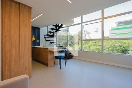 Sala de apartamento à venda com 1 quarto, 60m² em Santana, São Paulo