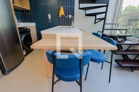 Apartamento à venda com 60m², 1 quarto e 1 vagaCozinha e Área de Serviço