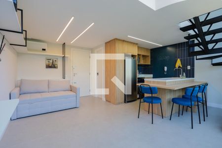Sala de apartamento à venda com 1 quarto, 60m² em Santana, São Paulo