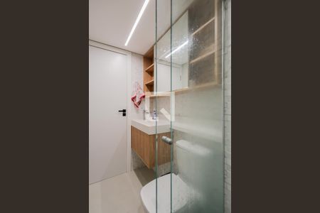 Apartamento à venda com 60m², 1 quarto e 1 vagaBanheiro da Suíte