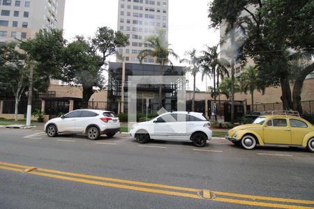 Apartamento para alugar com 70m², 1 quarto e 1 vagaFachada e portaria