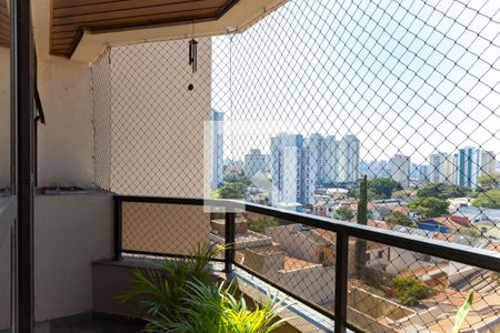 Varanda da Sala de apartamento à venda com 3 quartos, 113m² em Vila Dom Pedro I, São Paulo